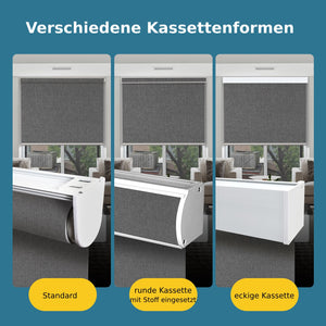 SmartWings festverdrahtete Rollos DC 12V 100% Verdunkelung Beidseitig & Gleichfarbig Bouvardia
