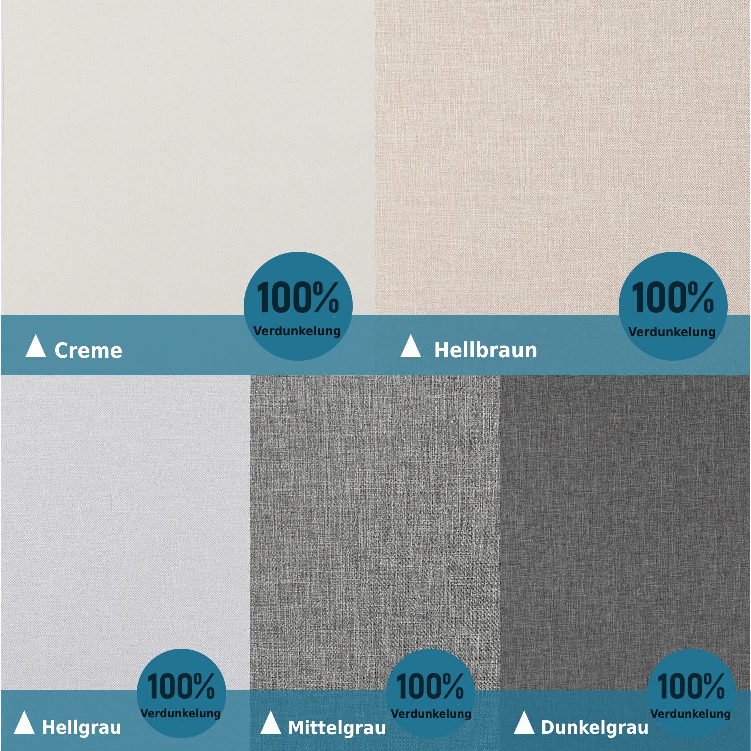 Verdunkelung & Lichtfilterung Stoffmuster