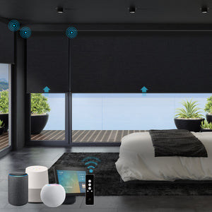 SmartWings motorisierte Rollos 100% Verdunkelung Eclipse