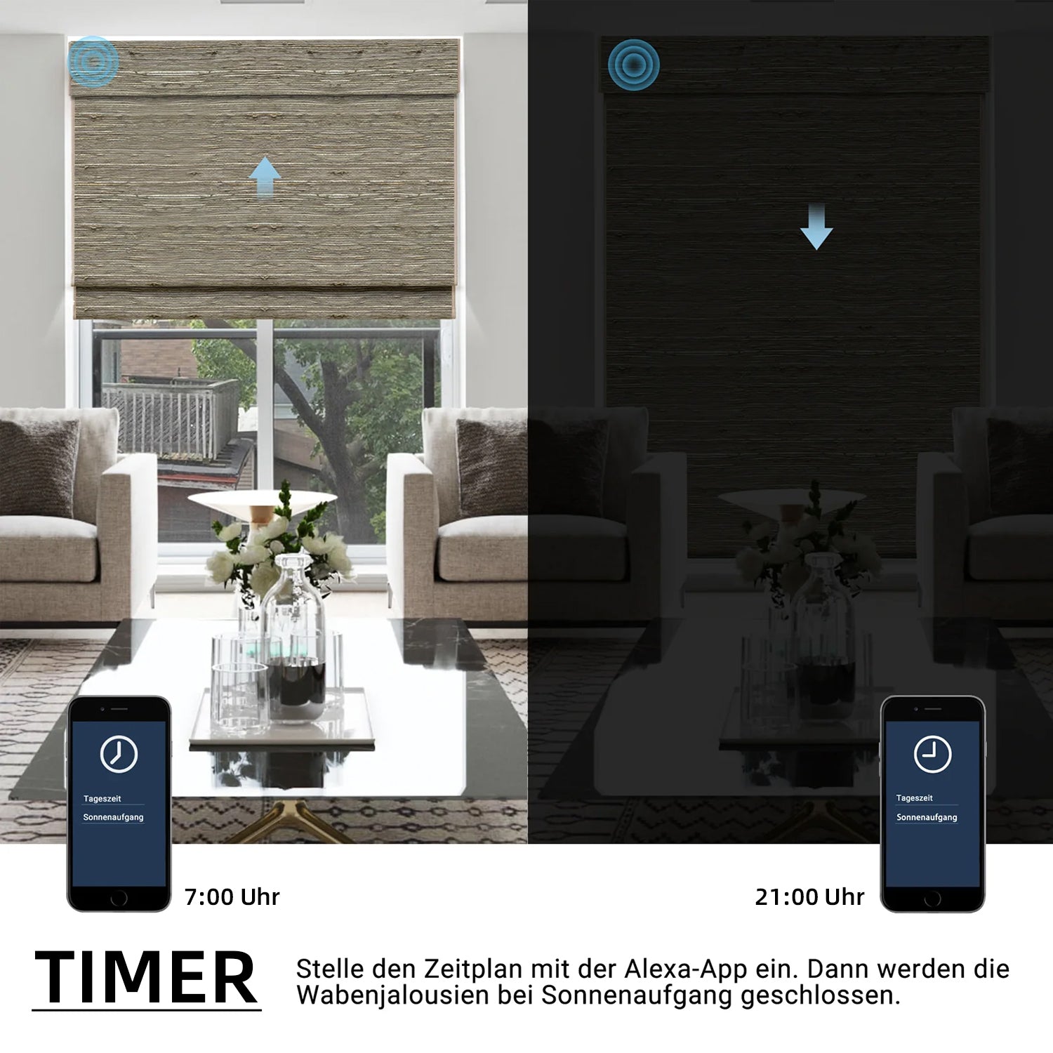 SmartWings 100% Verdunkelungsraffrollos elektrisch