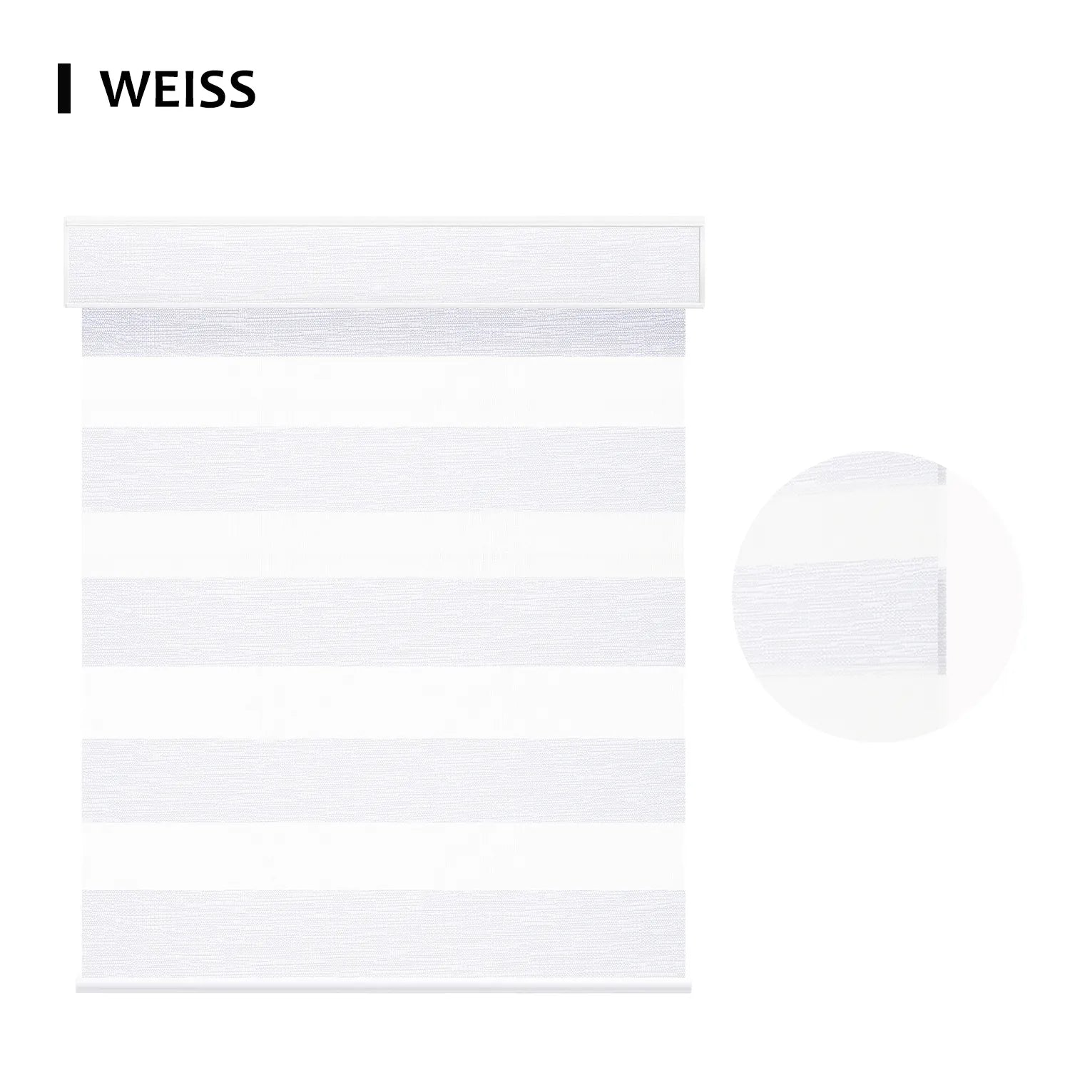 SmartWings Smart Zebra Doppelrollos elektrisch 60% lichtdurchlässig 75mm Eloise
