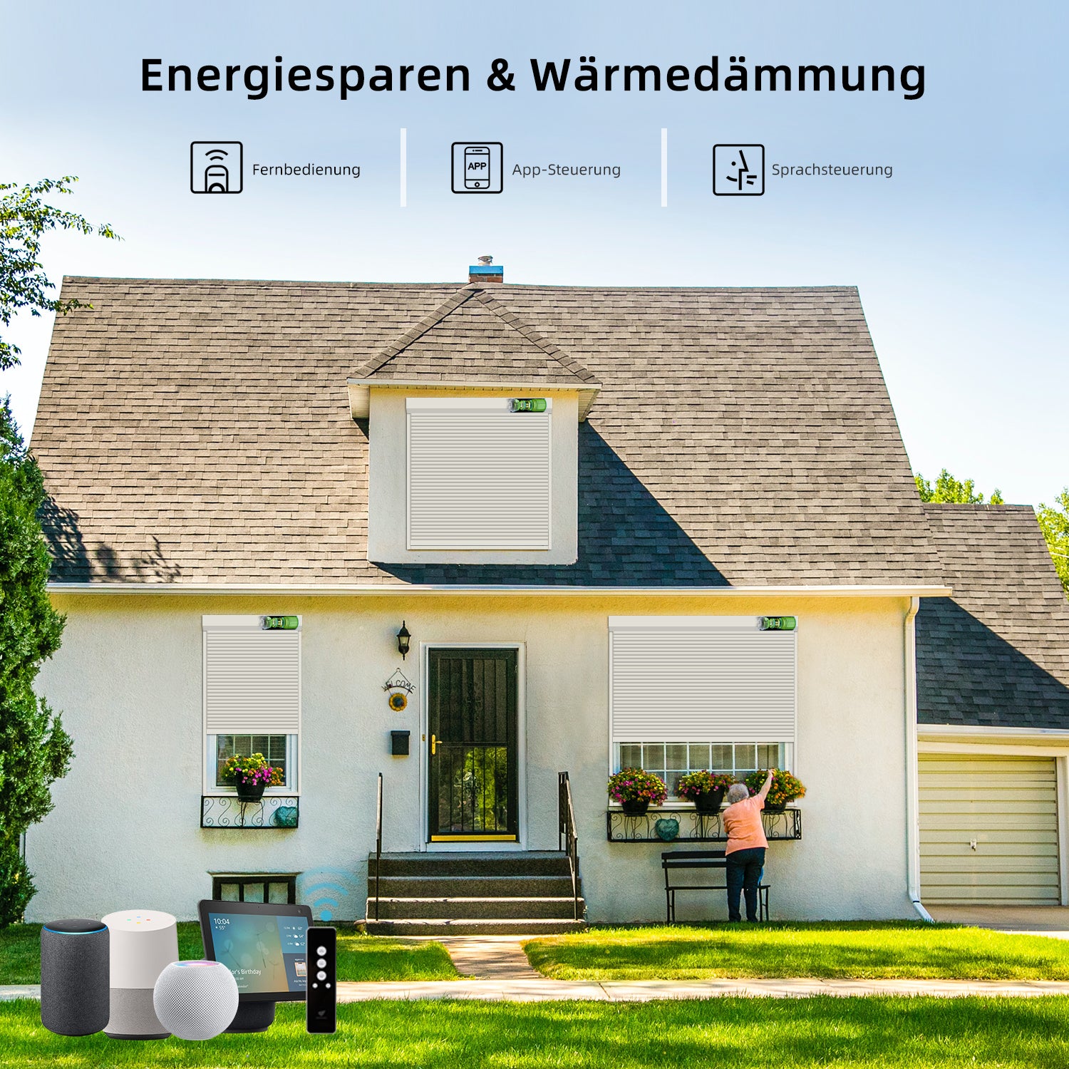 SmartWings Smart Rolladenmotor elektrische Endabschaltung