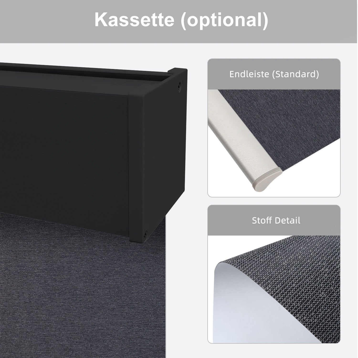 SmartWings motorisierte Rollos 100% Verdunkelung Eclipse