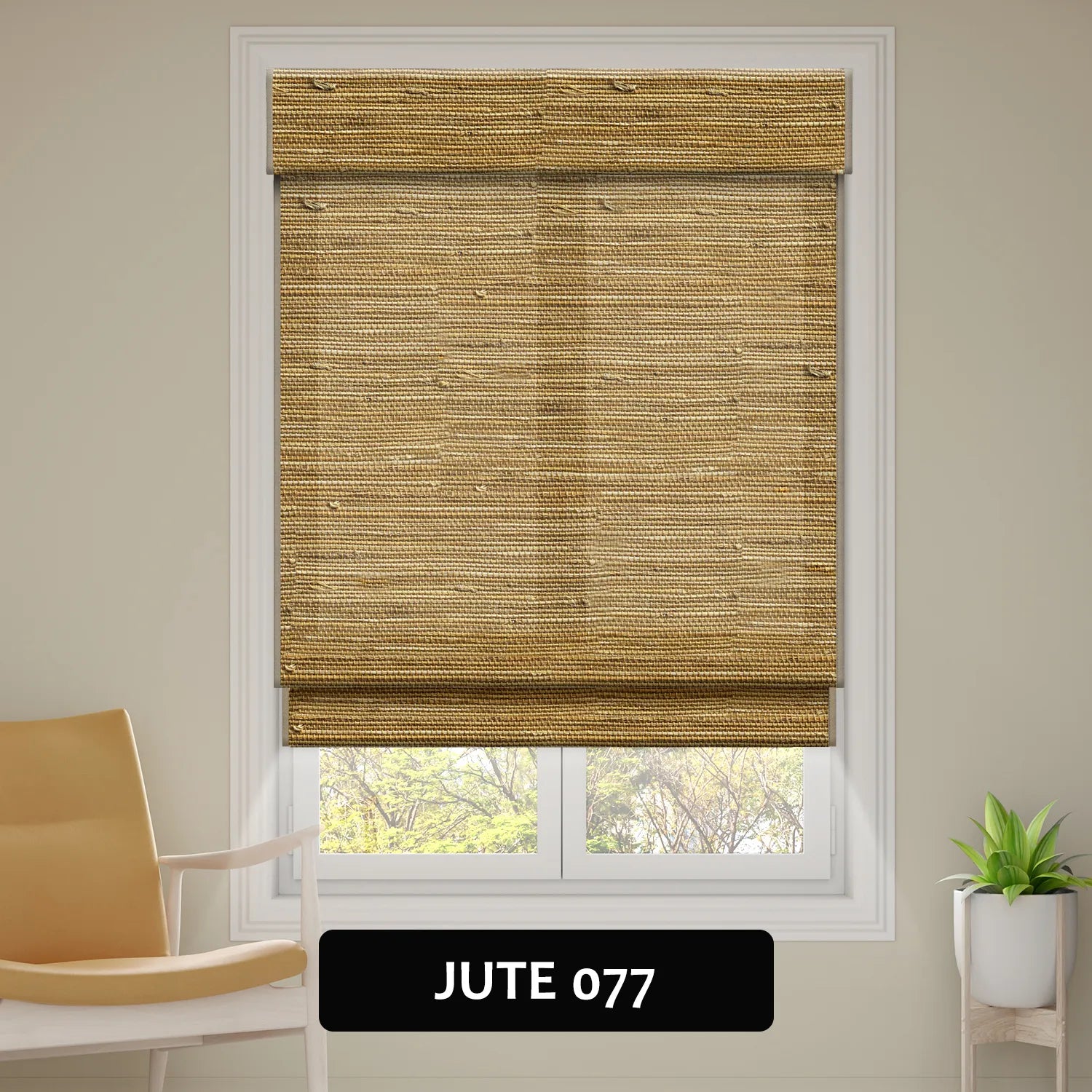 SmartWings Raffrollos aus Bambus & Holz 70% Verdunkelung Orithyia