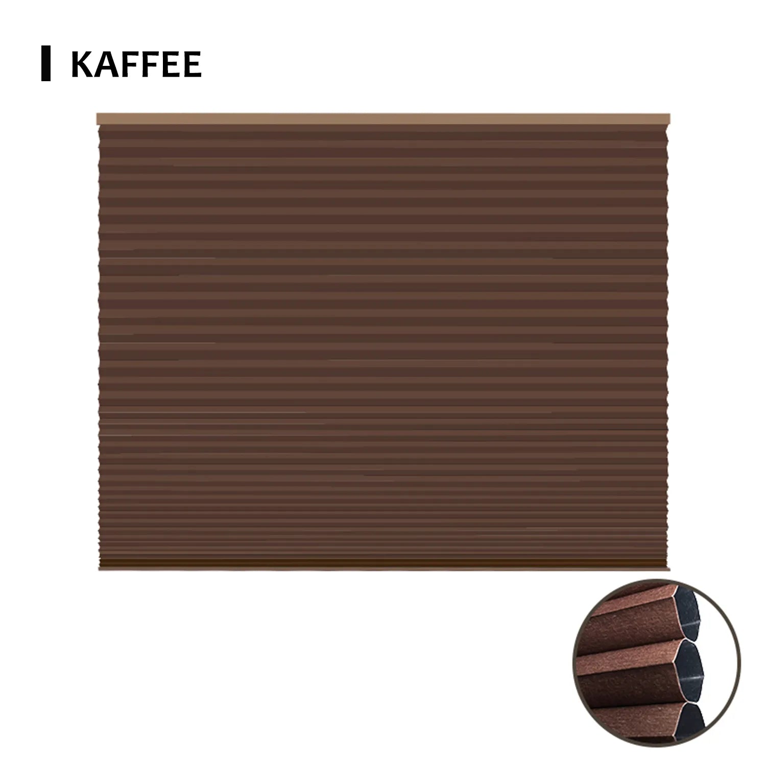 SmartWings elektrische Verdunklungs-Wabenplissees für Sonnenschutz Hazel