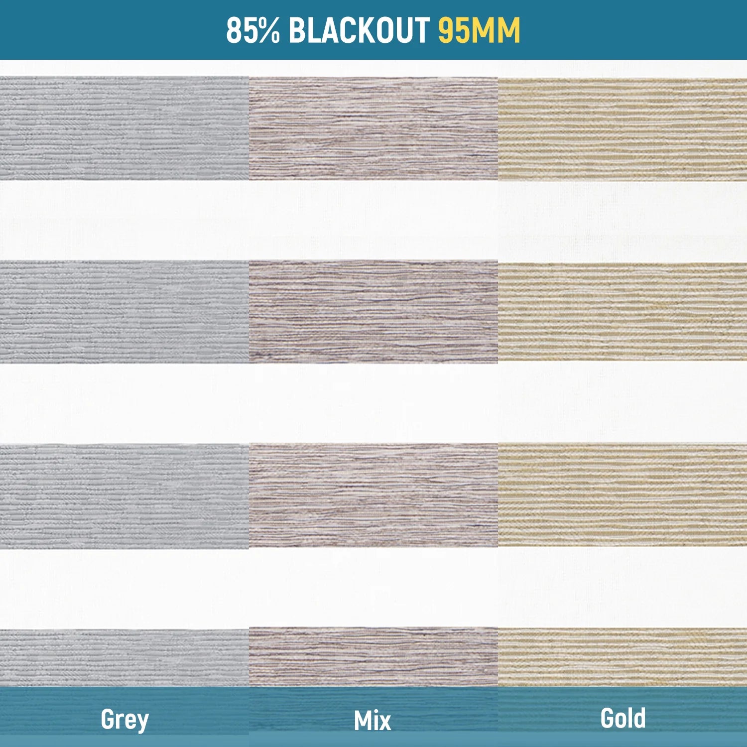 Zebra Doppelrollos Stoffmuster