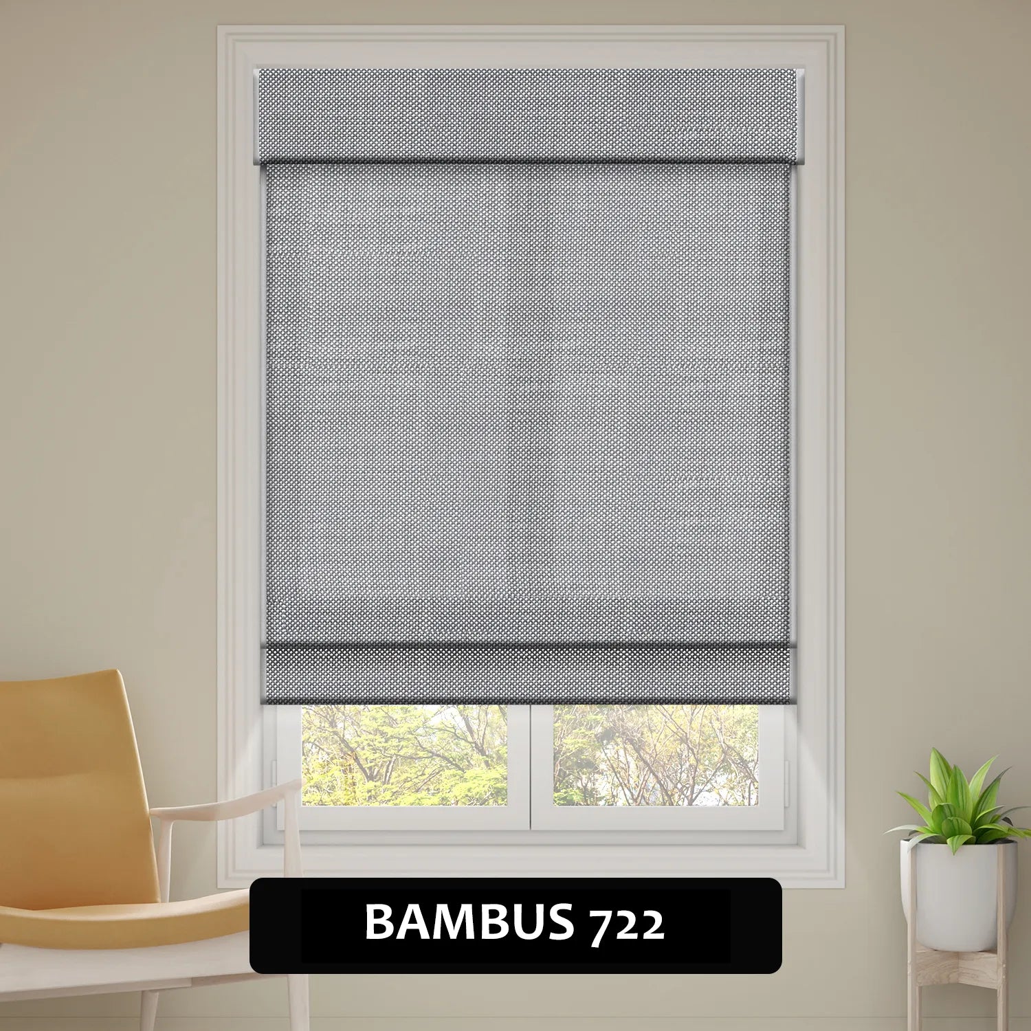 SmartWings Raffrollos aus Bambus & Holz 70% Verdunkelung Orithyia