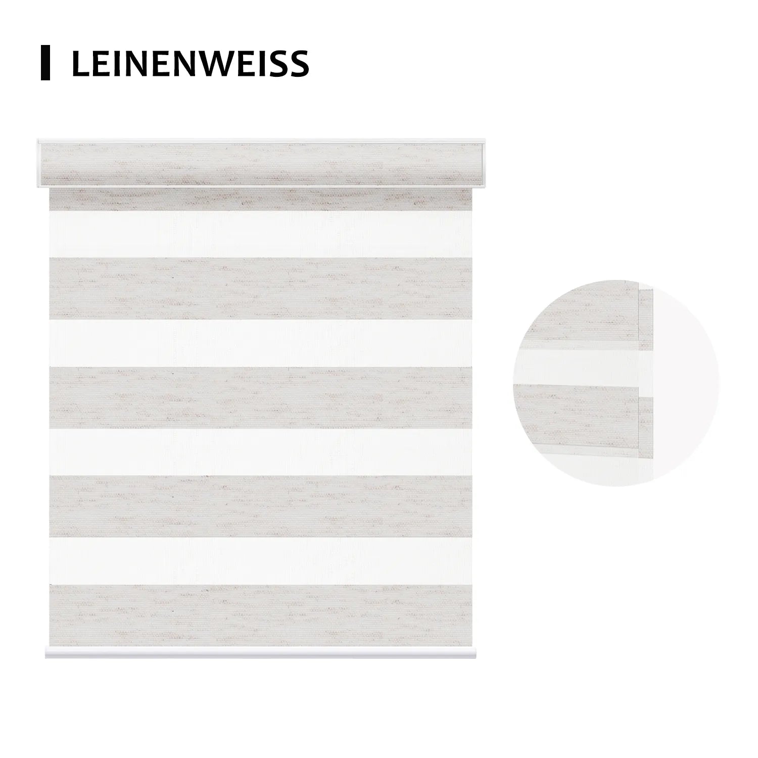 SmartWings Smart Zabra Doppelrollos 85% Verdunkelung 95mm Ingrid