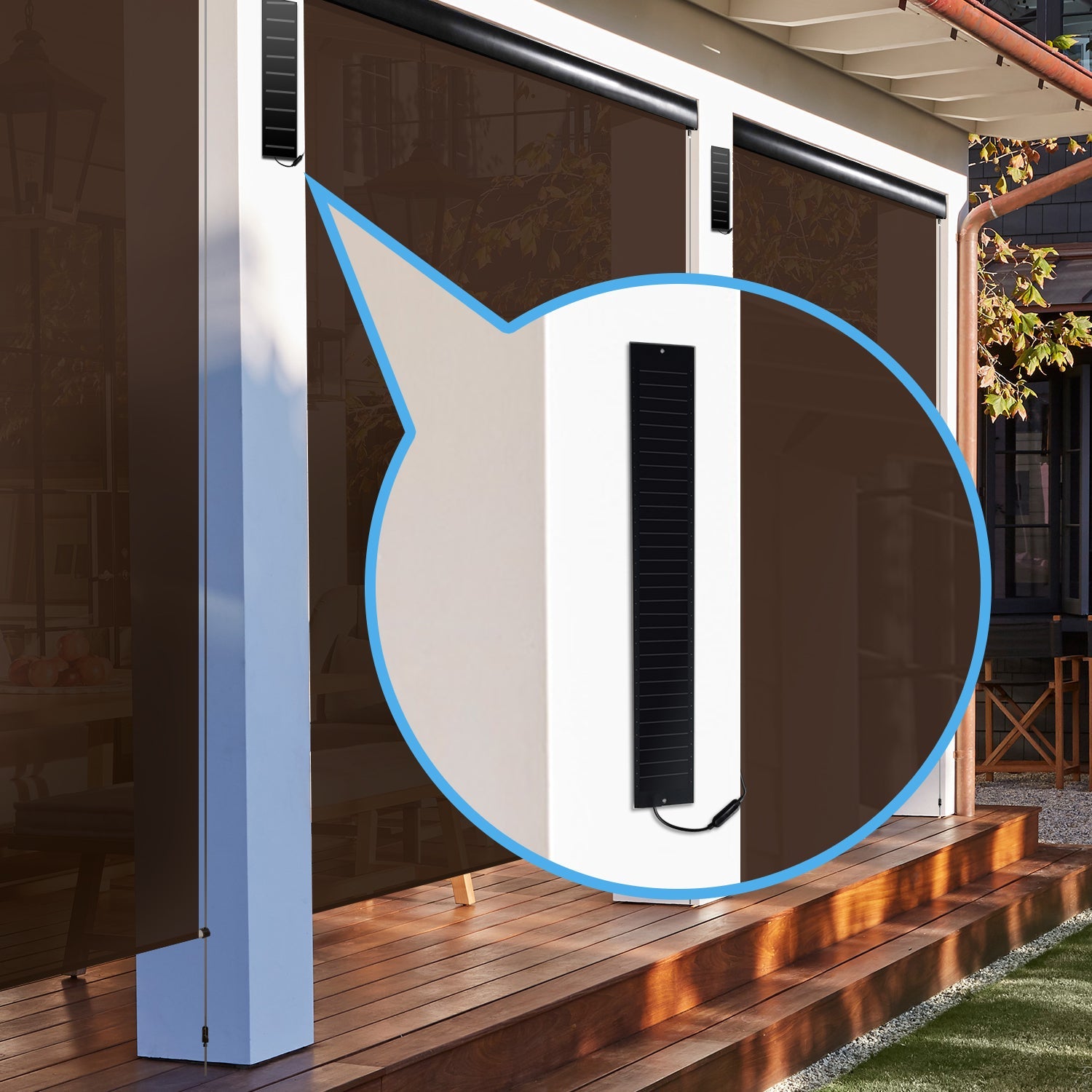 SmartWings Solarmodul für Senrechtmarkise