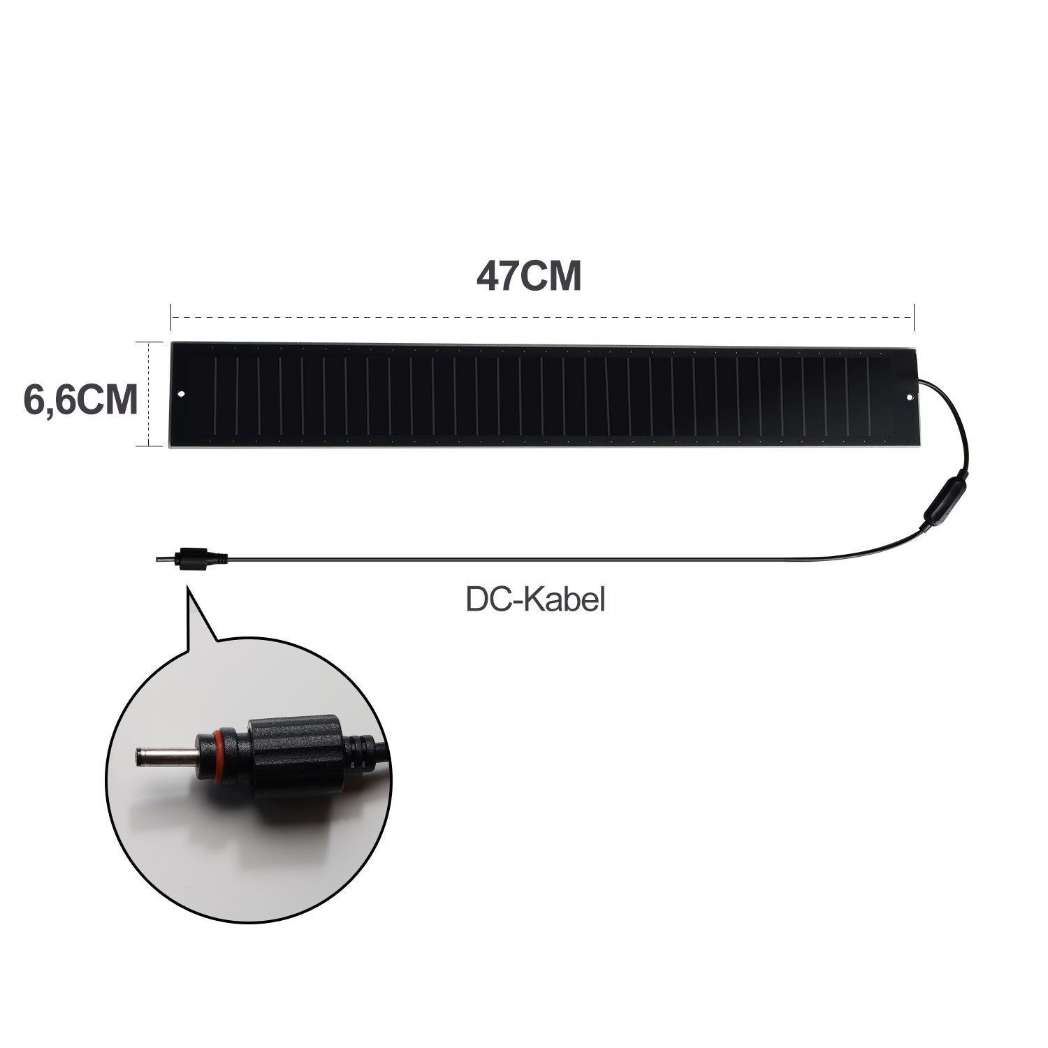 SmartWings Solarmodul für Senrechtmarkise