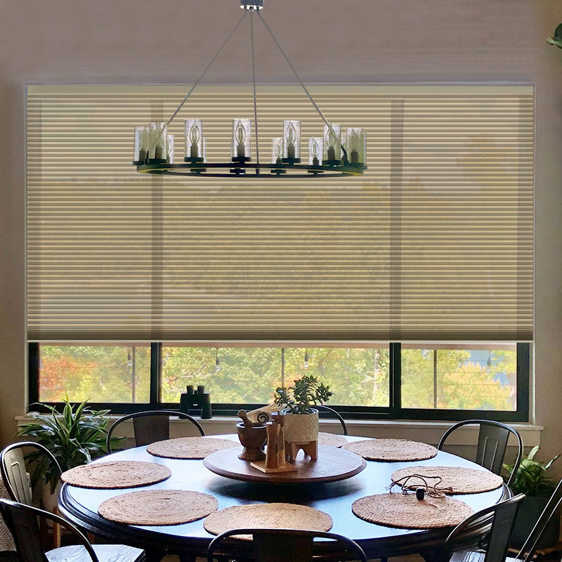 SmartWings elektrische lichtdurchlässige Wabenplissees für Sichtschutz Hazel