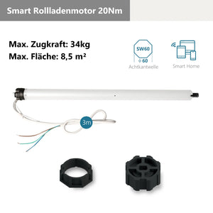 SmartWings Smart Rolladenmotor elektrische Endabschaltung